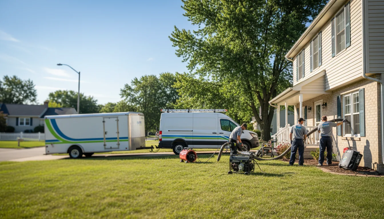 Flooded Basement Restoration And Cleanup With Repair in Harbor Springs, MI near me